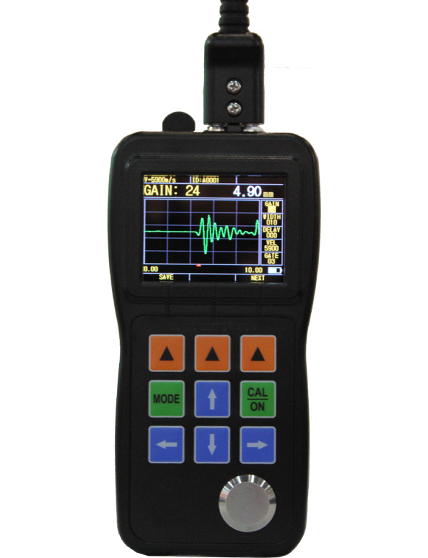 ST-5D A/B Scan Ultrasonic Color Waveform Penetrat Coating Thickness Gauge