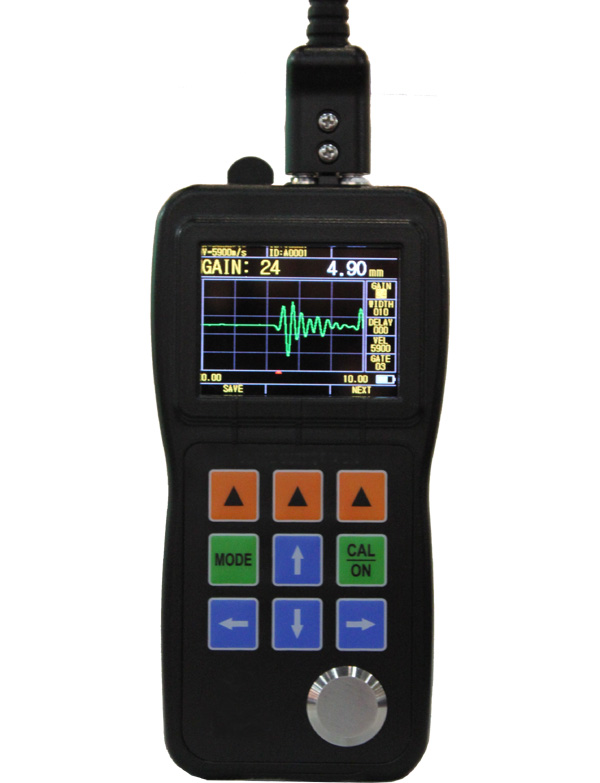 ST-5 A/B Scan Ultrasonic Color Waveform Corrosion Thickness Gauge