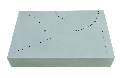 Phased Array Ultrasonic Test Block B modle (NDT, ultrasound, ultrasonic, calibration)