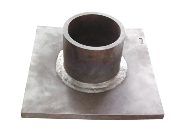 Welded Flawed Specimen for NDE Training(NDT, ultrasound, ultrasonic, calibration)